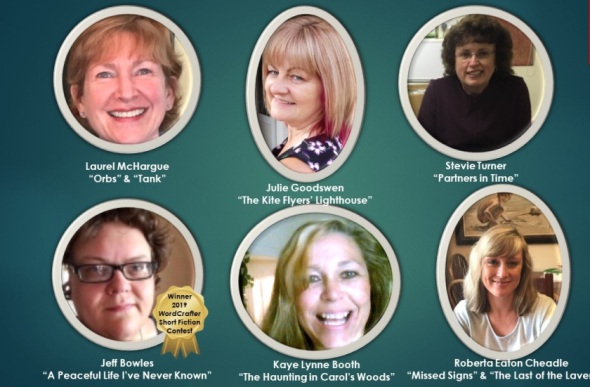 Author pictures who collaborated on the Whispers of the Past Anthology